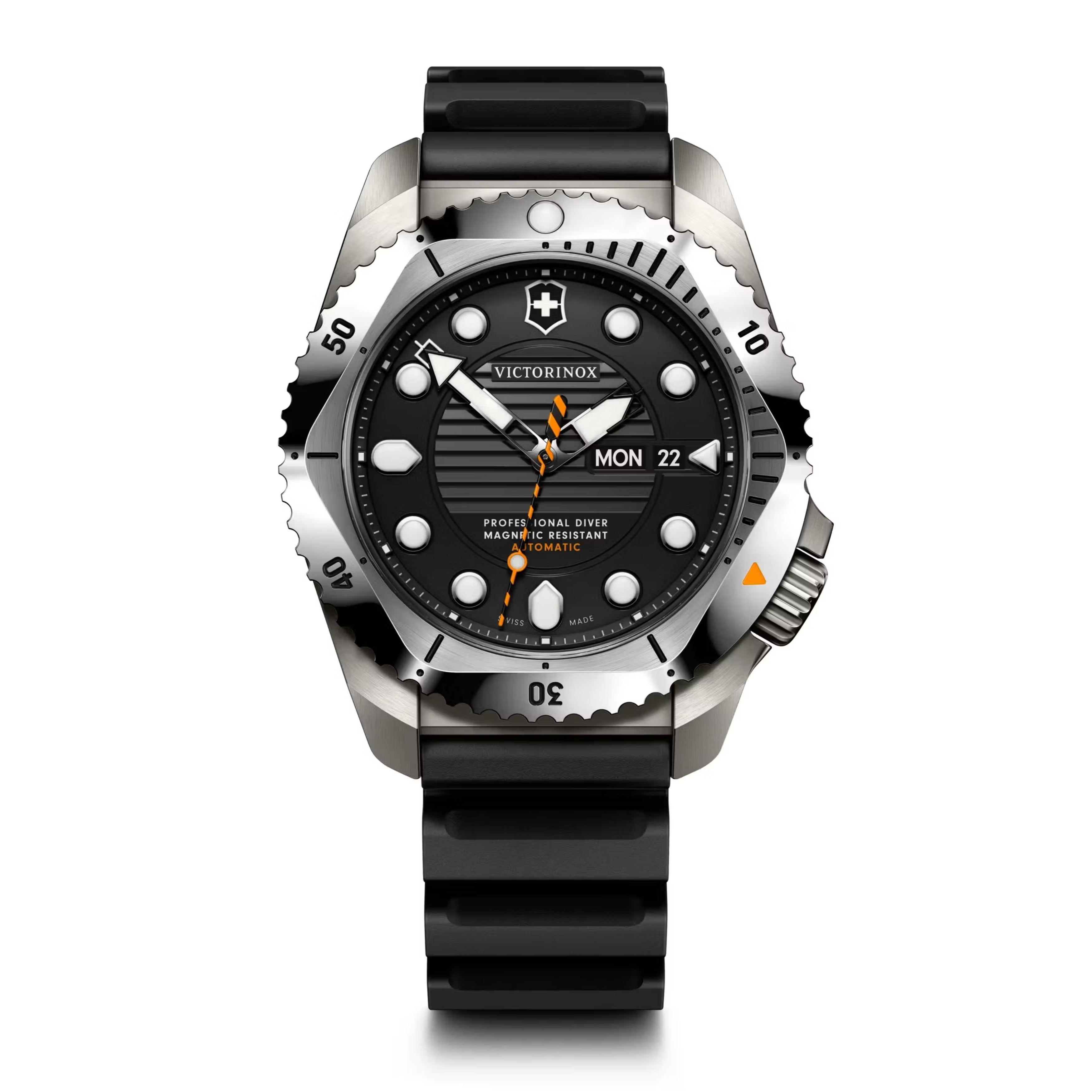 Victorinox Dive Pro Automatic Black Dial on Black Rubber Strap