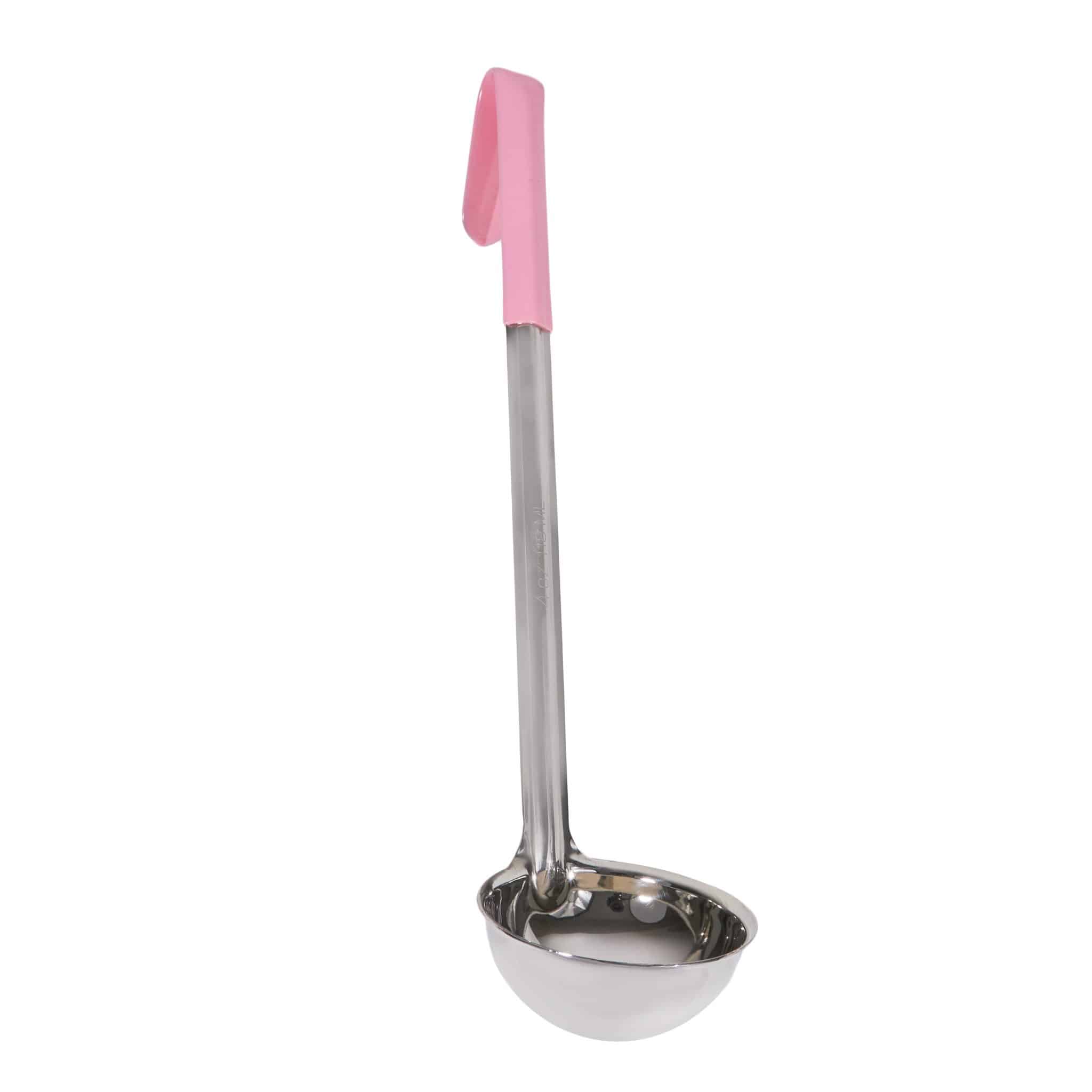 KH Classik Chef Portion Control Ladle S/Steel 120ml 4oz Pink