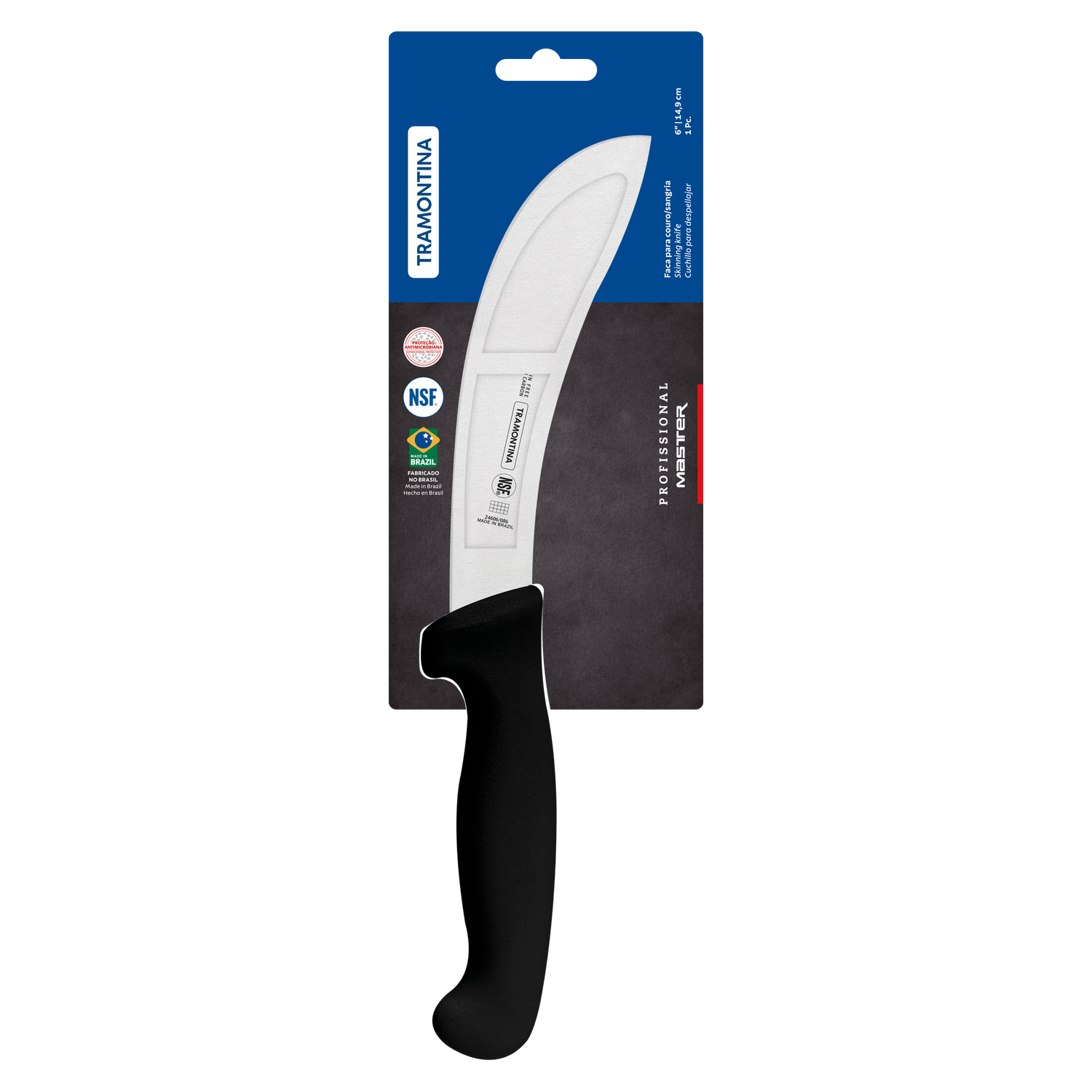 Tramontina Professional Master Black Bloodletting Knife - 15cm