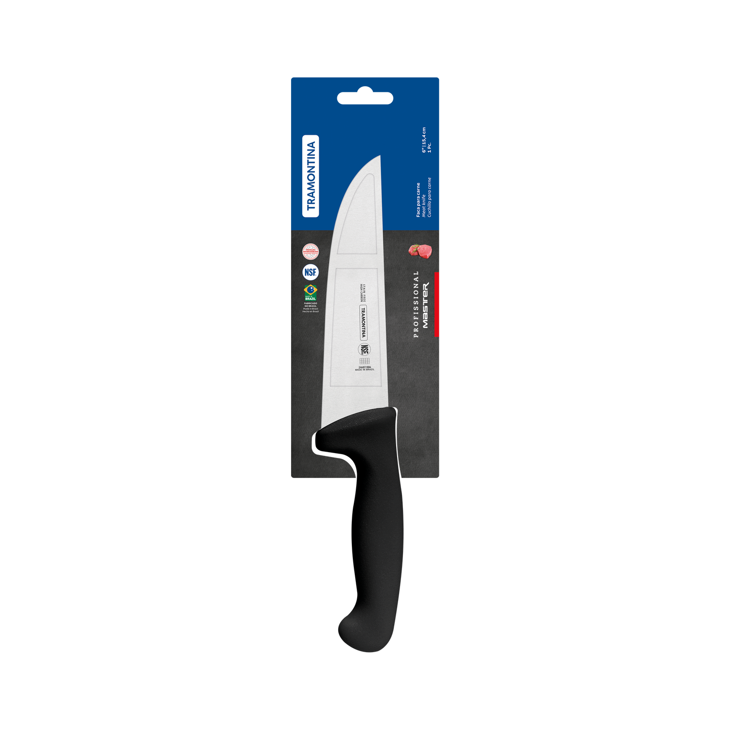 Tramontina Professional Master Black Meat Knife - 15cm