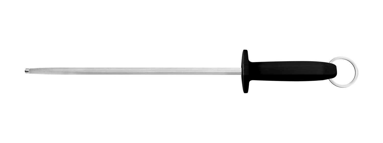 Tramontina Professional Master Black Grooved Sharpener - 25.4cm