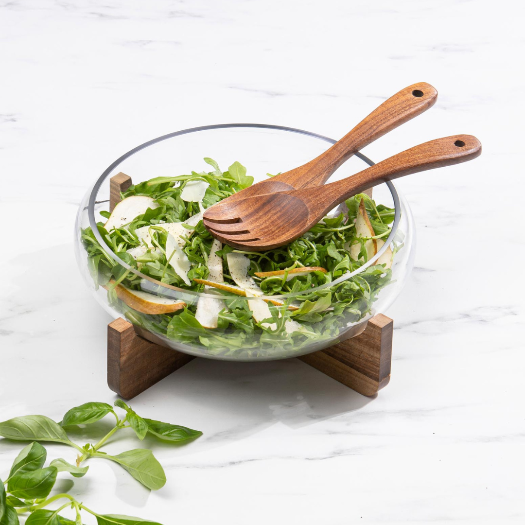 Ladelle Gather Large Glass Salad Bowl