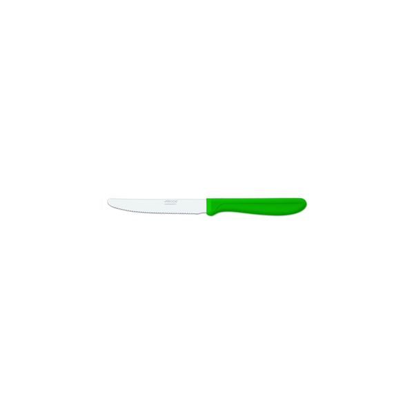 Arcos Genova Serrated Paring / Steak Knife (110mm - Green)