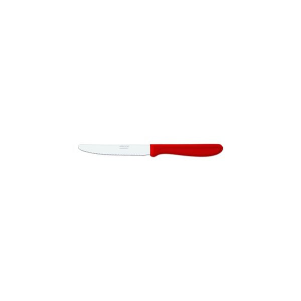 Arcos Genova Serrated Paring / Steak Knife (110mm - Red)