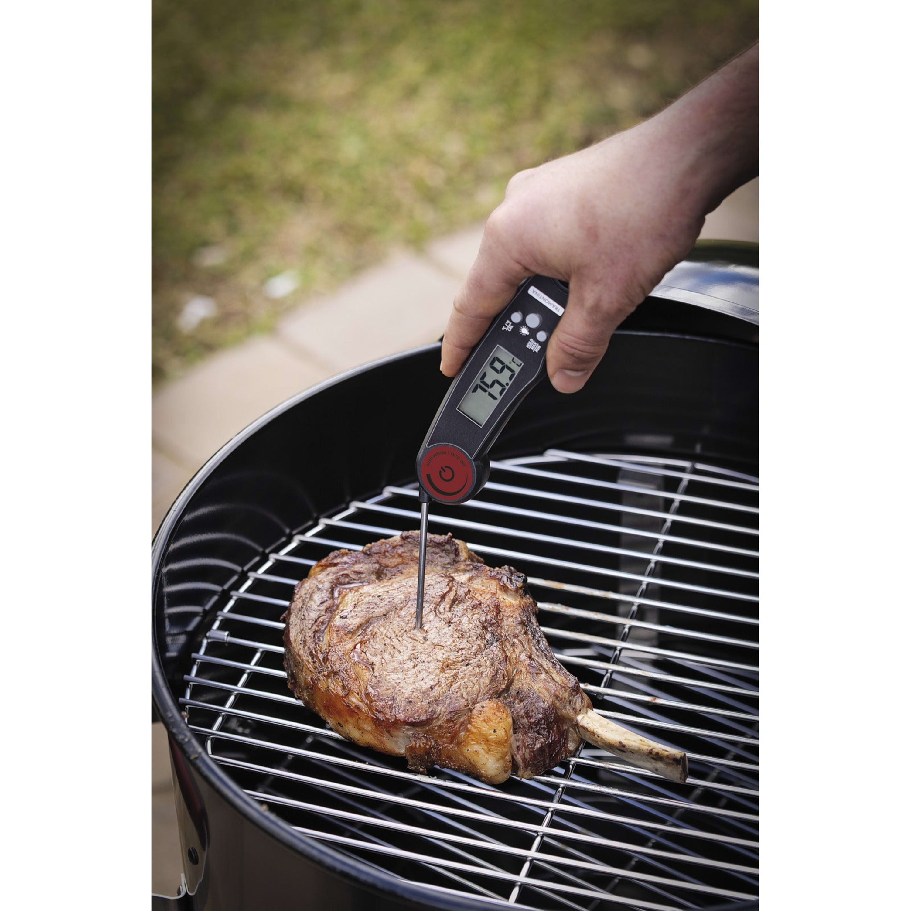 Tramontina Churrasco Digital Meat Thermometer with Bottle Opener