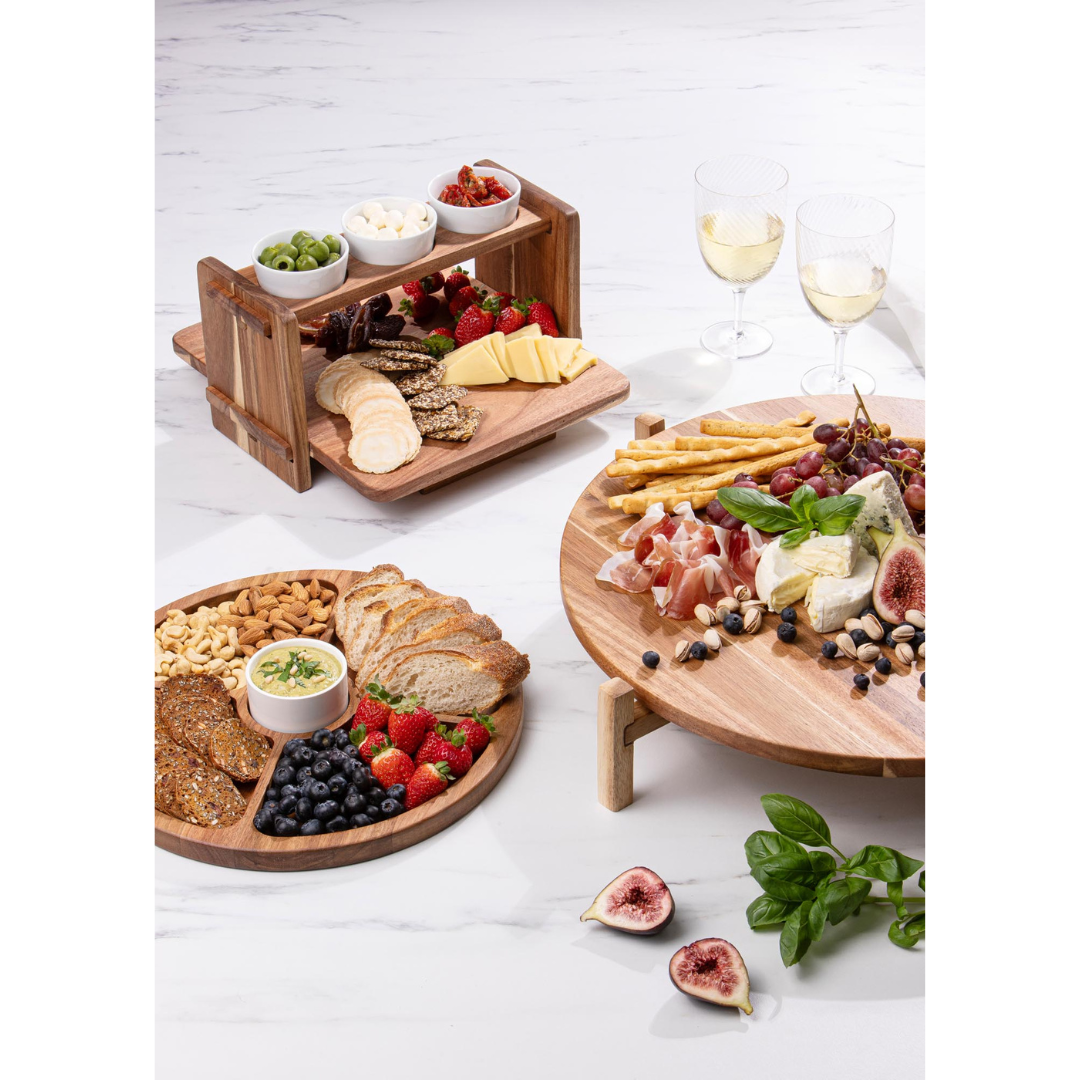 Ladelle Gather Elevated Lazy Susan