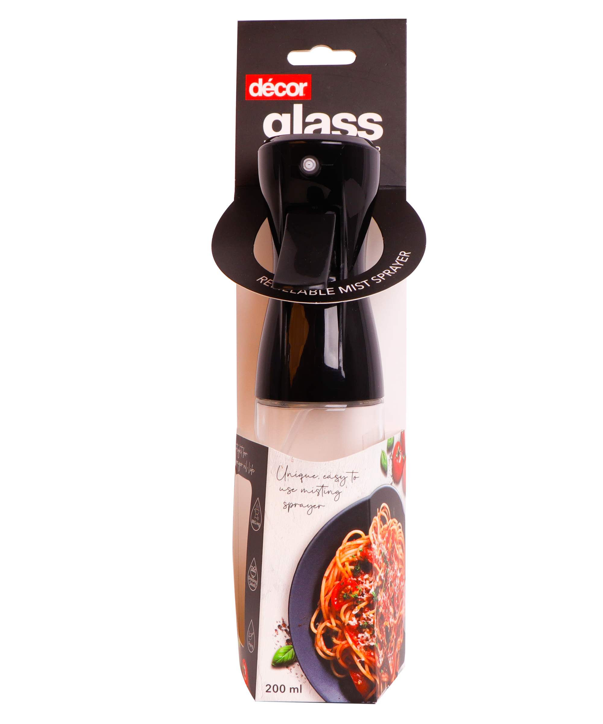 Decor Cook Glass Oil Spray Bottle - 200ml