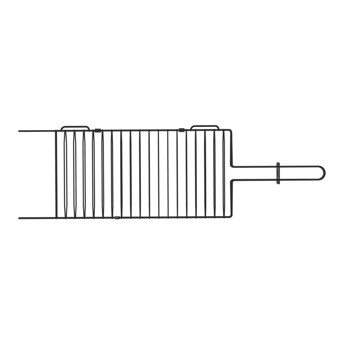 Tramontina Churrasco Black Grill In Nitrocarburized Carbon Steel