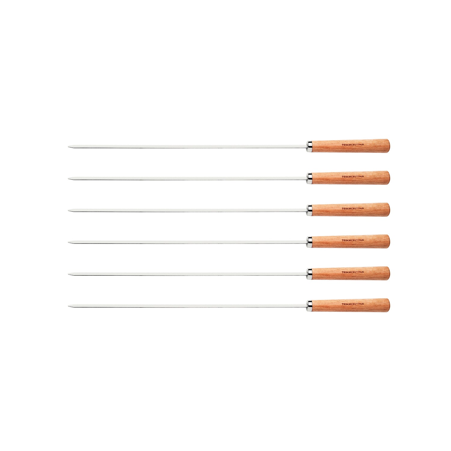 Tramontina Churrasco Skewers Set - 50cm - 6 Piece