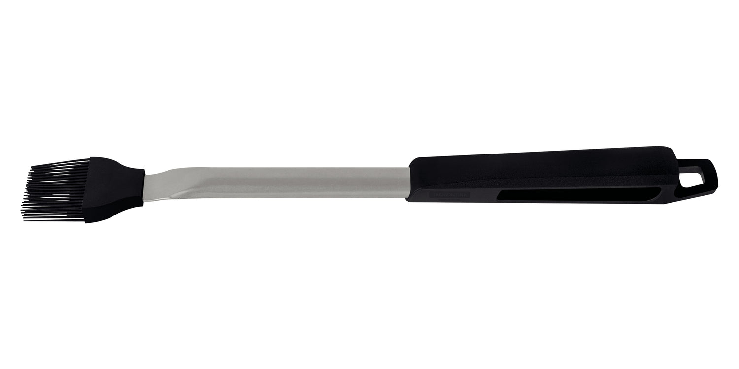 Tramontina Churrasco Black Brush With Silicone Bristles Stainless Steel Structure & Black Polypropylene Handle