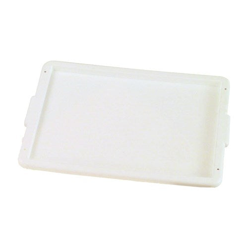 A Plus Stacking Tote Box Lid White 442x330mm