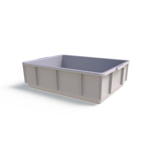 A Plus Stacking Tote Box 13L White 435x323x125mm