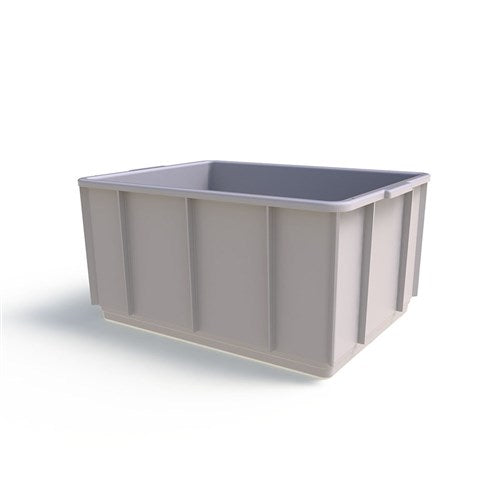 A Plus Stacking Tote Box 22L White 442x324x214mm