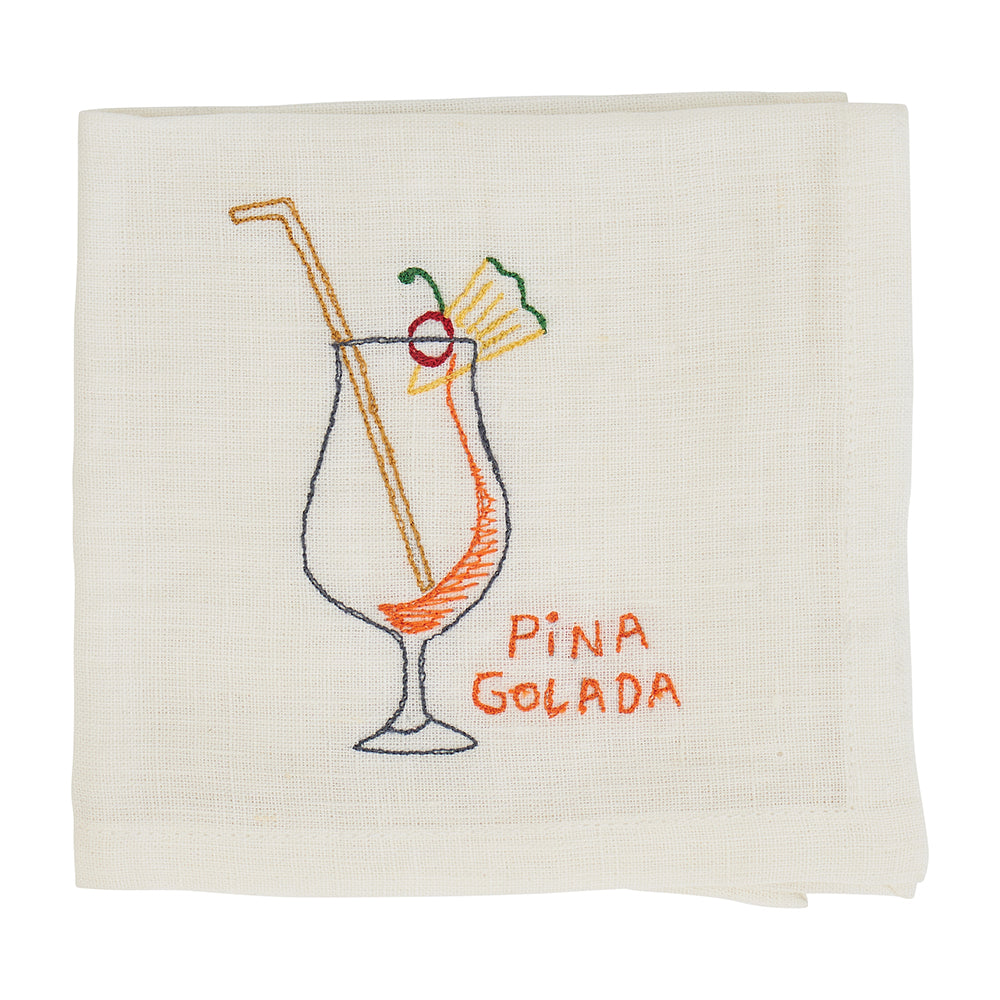Annabel Trends Cocktail Napkin Design Aperol Spritz