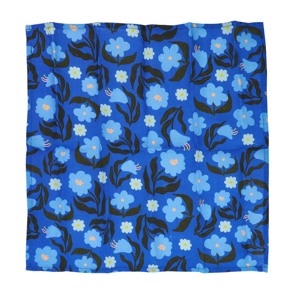 Annabel Trends Linen Napkin Set Nocturnal Blooms