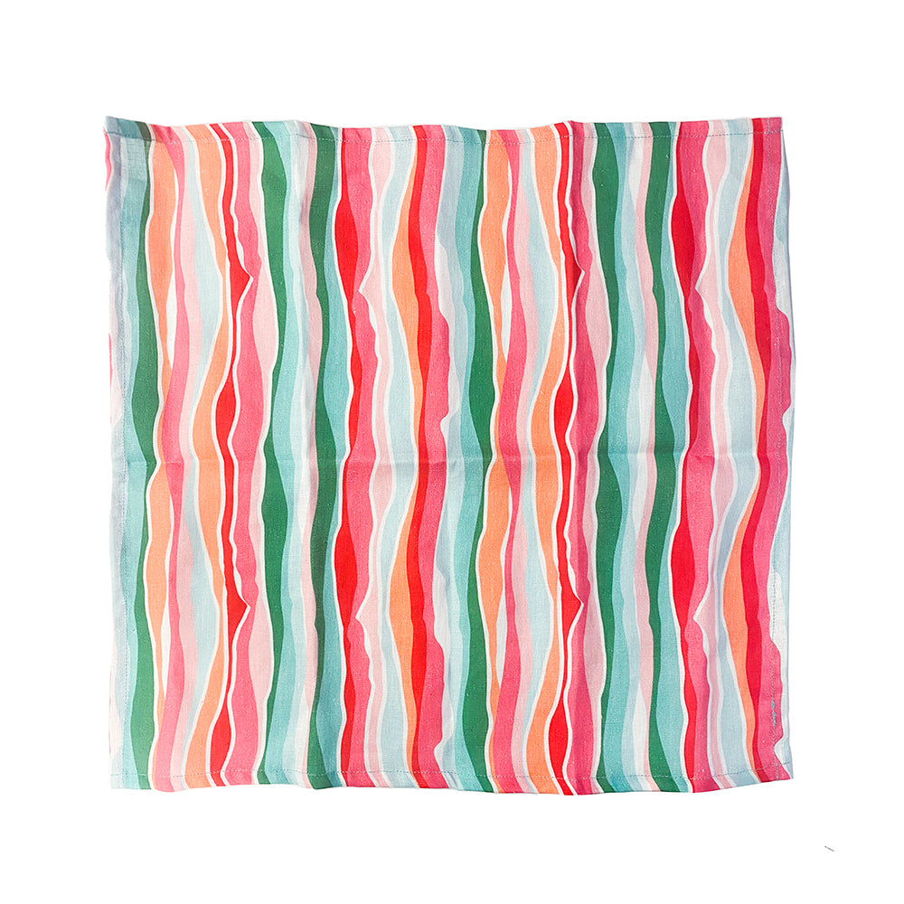 Annabel Trends Linen Napkin Set Sherbet Ribbons
