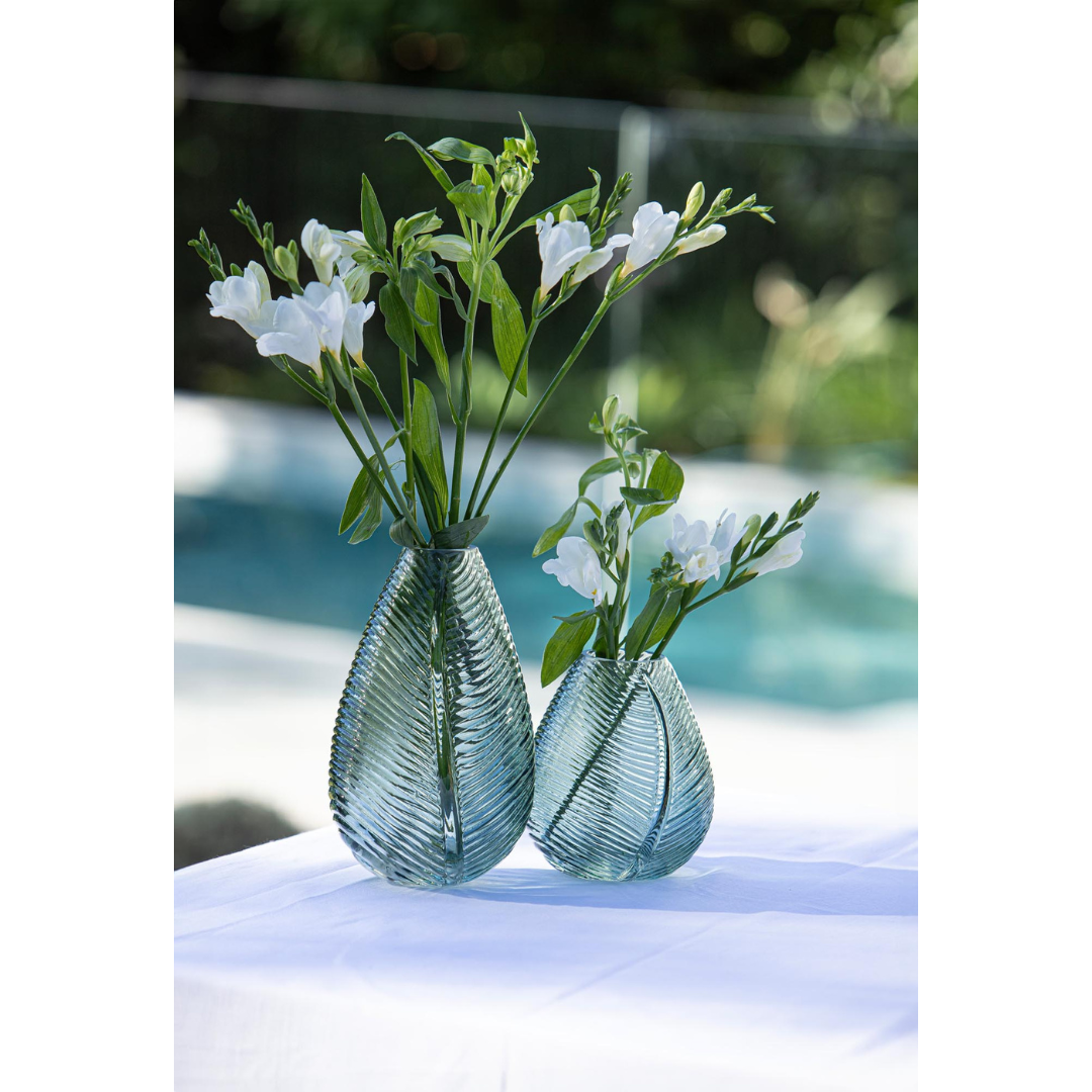Ladelle Chelsea Green Leaf Small Vase