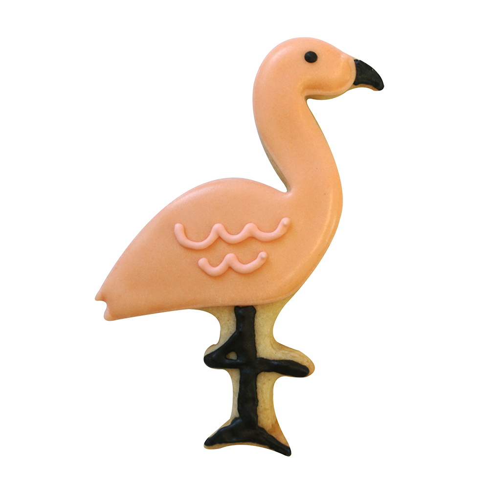 R&M Flamingo Cookie Cutter 10cm - Pink