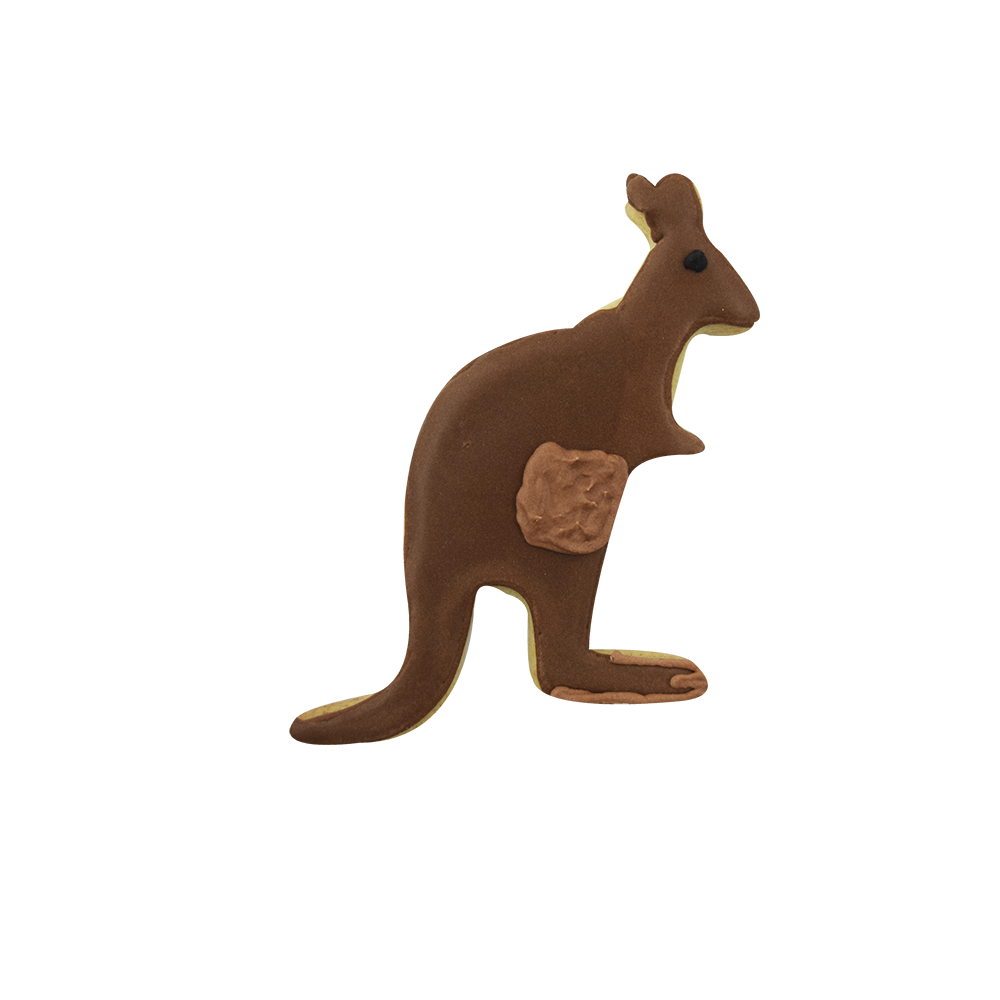 R&M Kangaroo Cookie Cutter 8cm - Orange