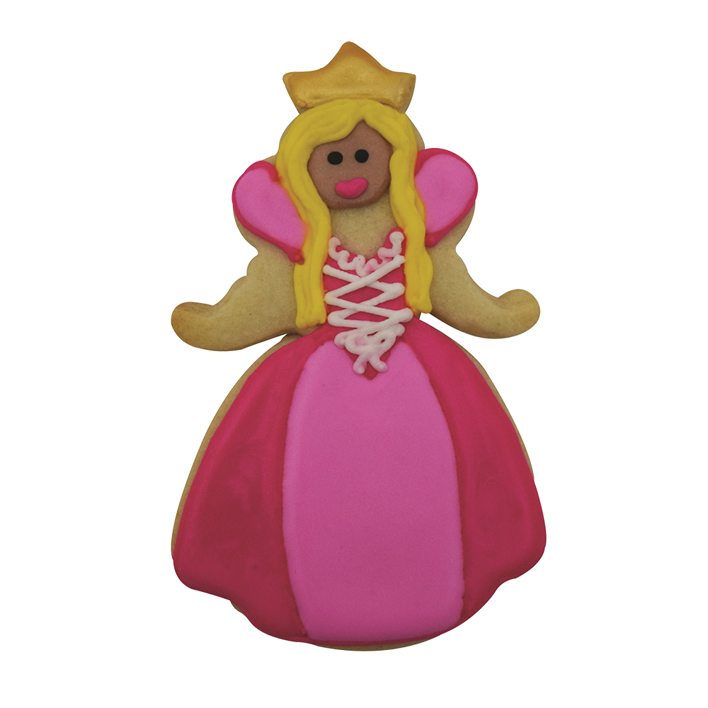 R&M Princess Cookie Cutter 12.05cm - Fuchsia