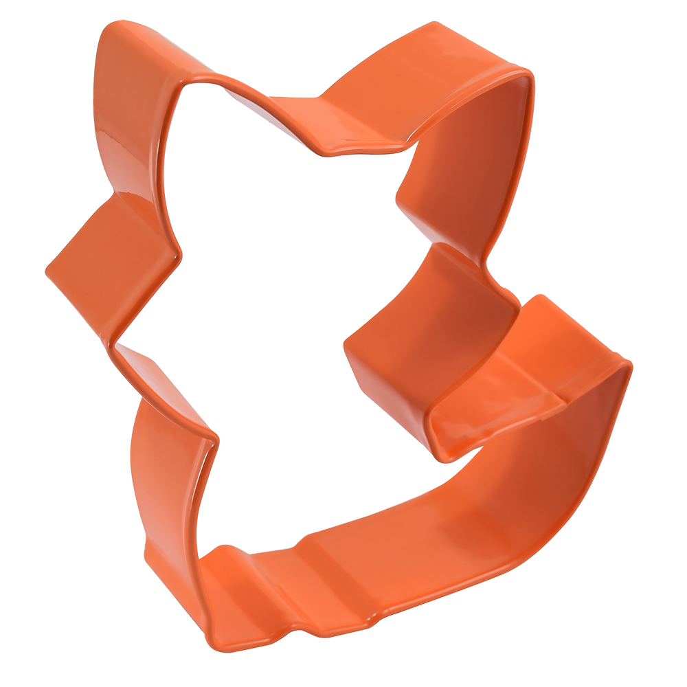 R&M Cute Fox Cookie Cutter 9.5cm - Orange