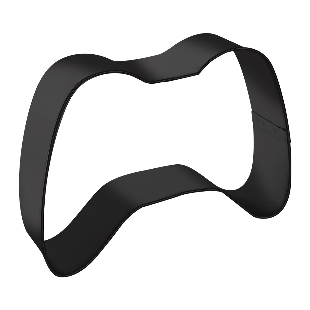 R&M Game Controller Cookie Cutter 10cm - Black