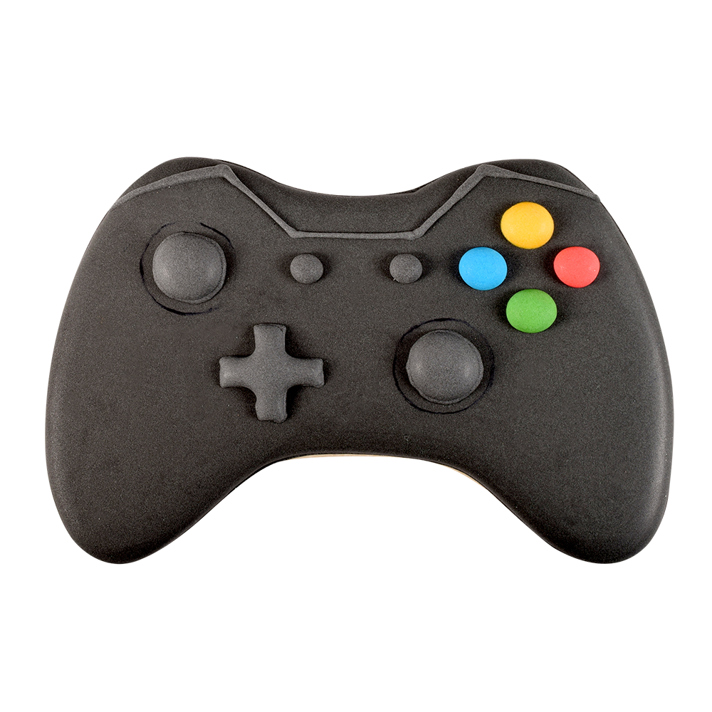 R&M Game Controller Cookie Cutter 10cm - Black
