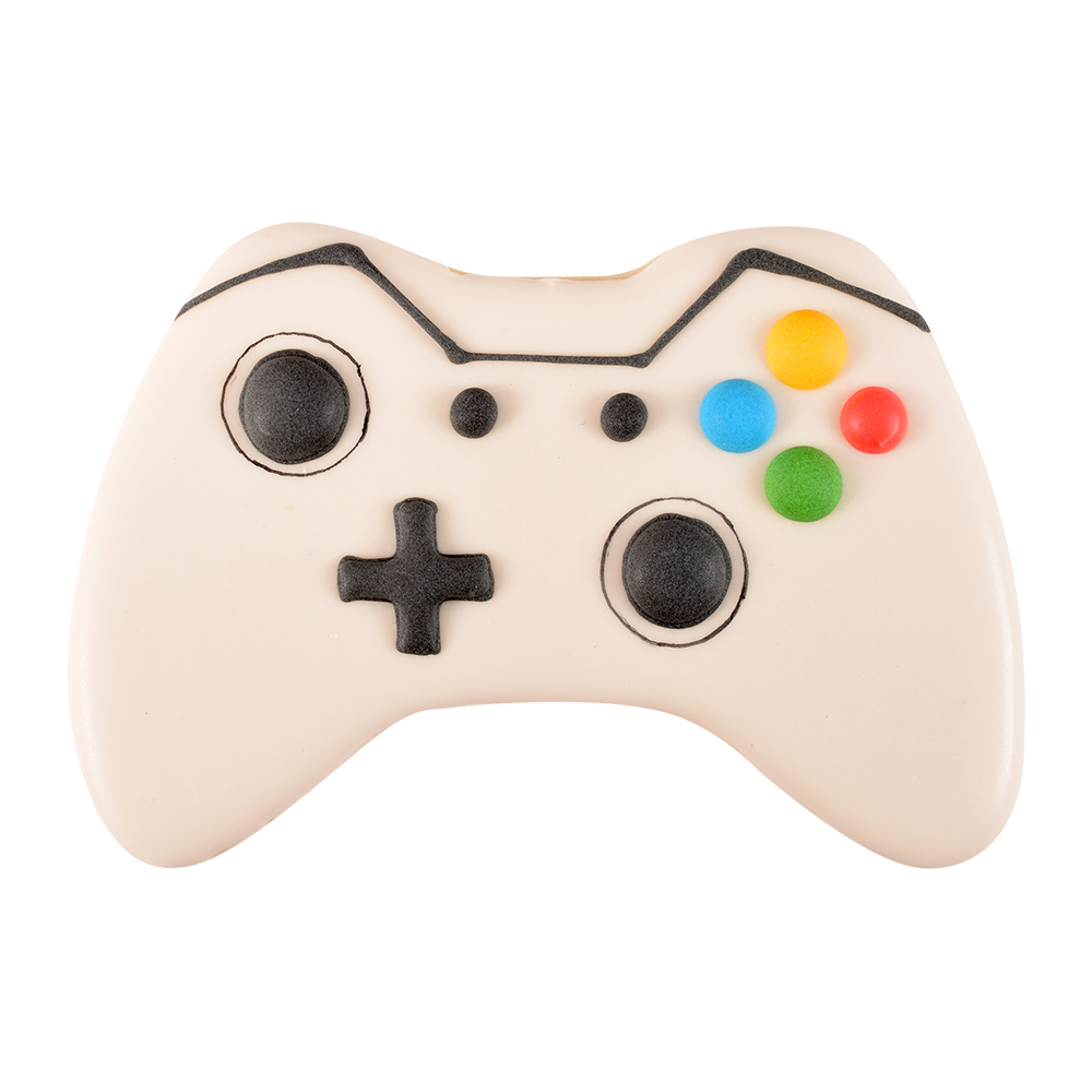 R&M Game Controller Cookie Cutter 10cm - Black