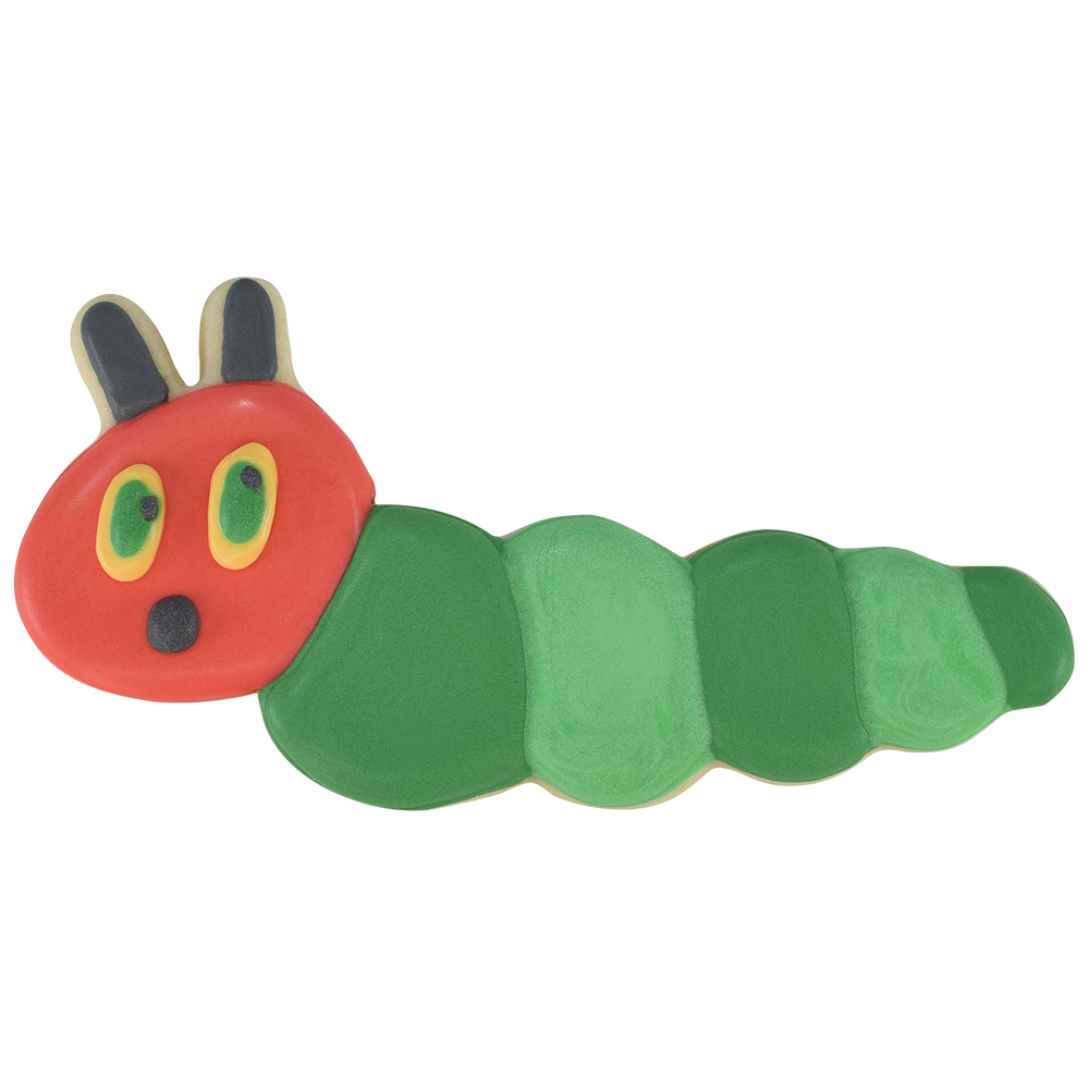 R&M Caterpillar Cookie Cutter 11.4cm - Bright Green