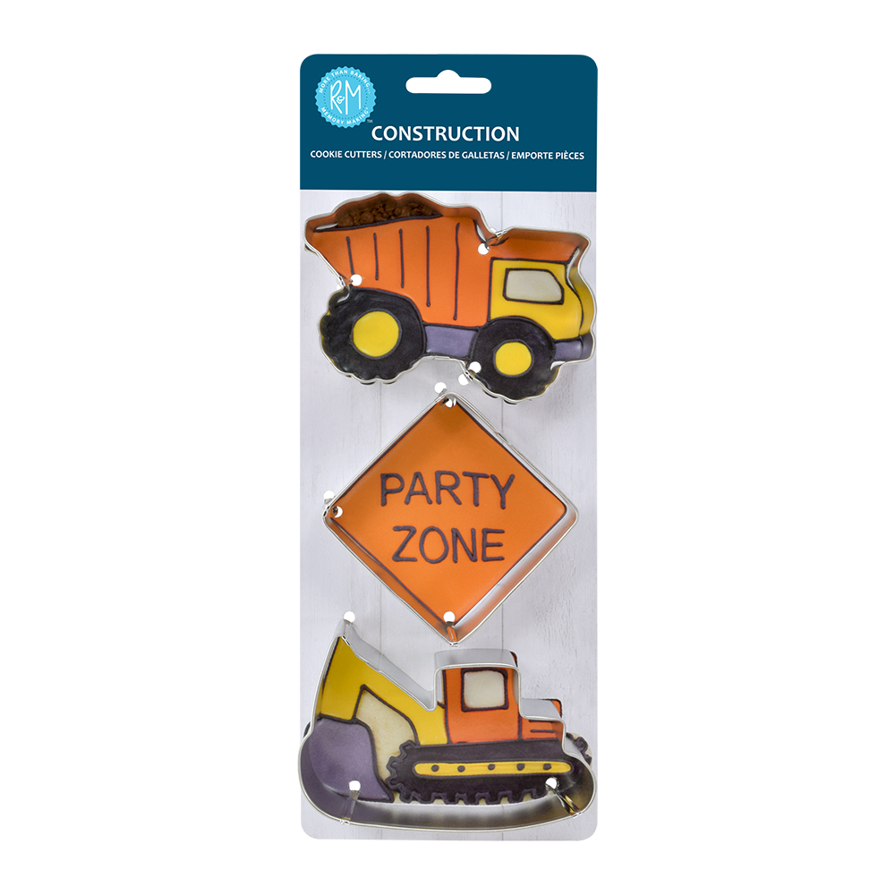 R&M Stainless Steel Construction Cookie Cutter Set 3