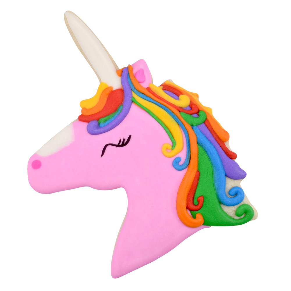 R&M Stainless Steel Unicorn Cookie Cutter Set 3