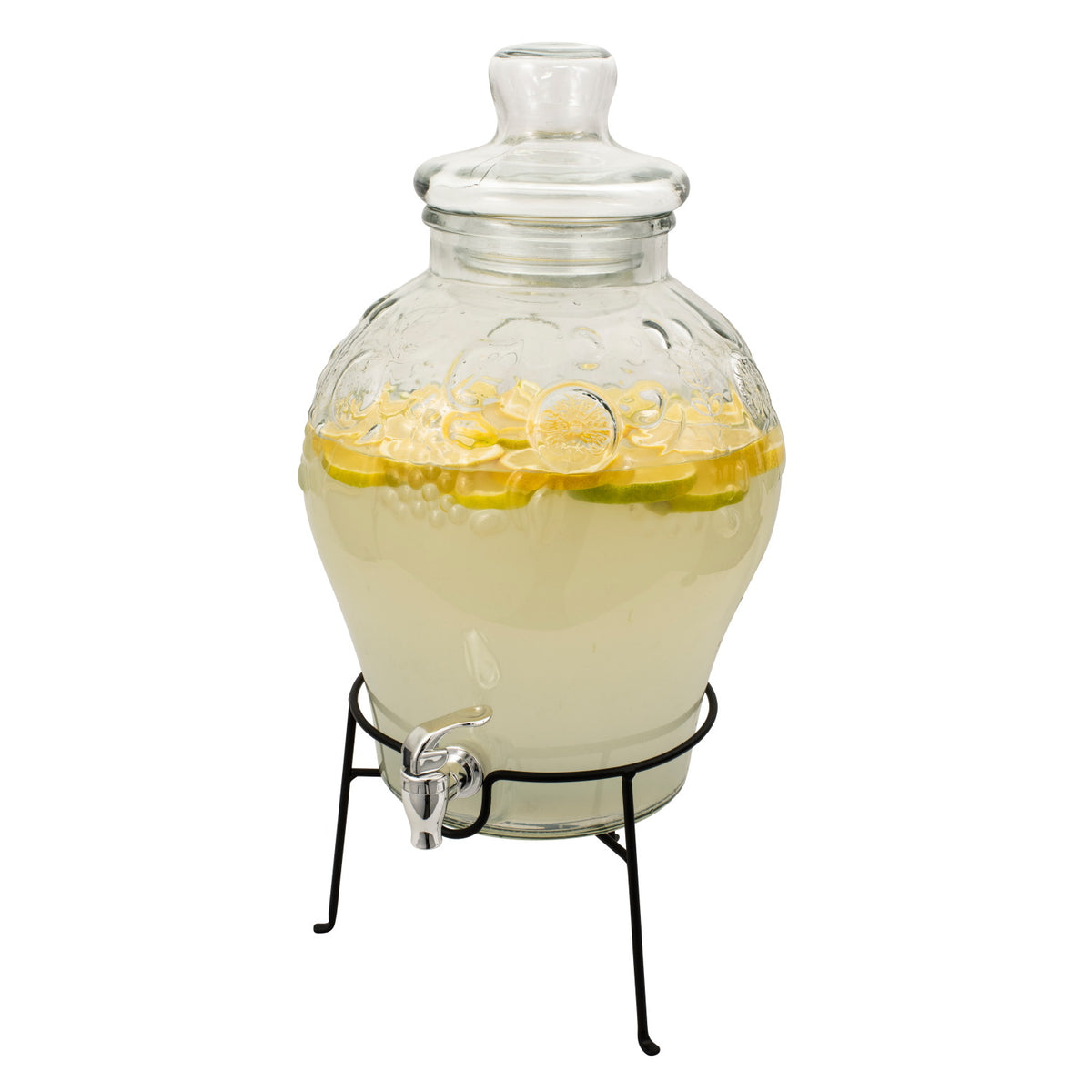Serroni Saluti Beverage Dispenser with Stand (10L)