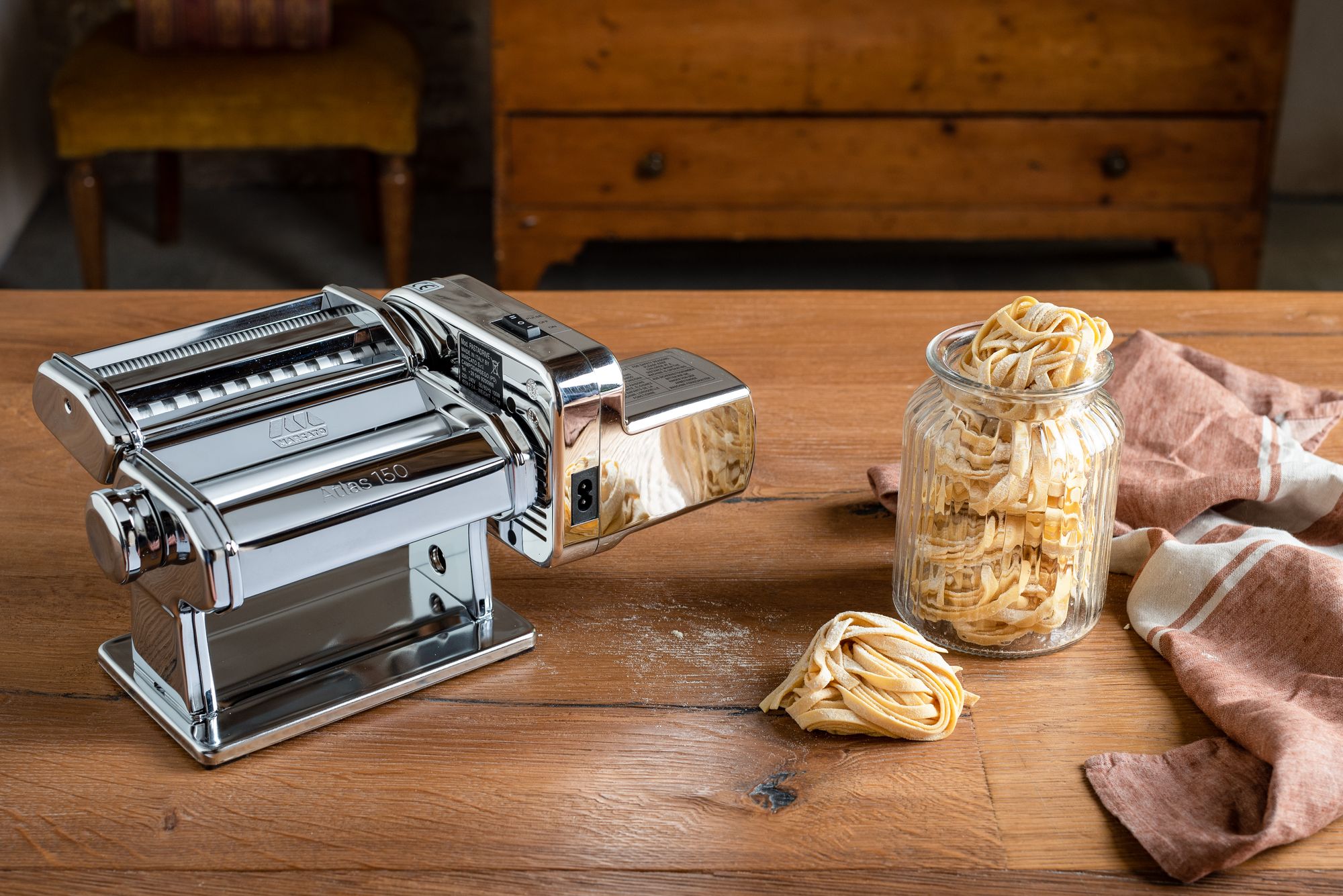 Marcato Atlas Pasta Machine with Motor Premium