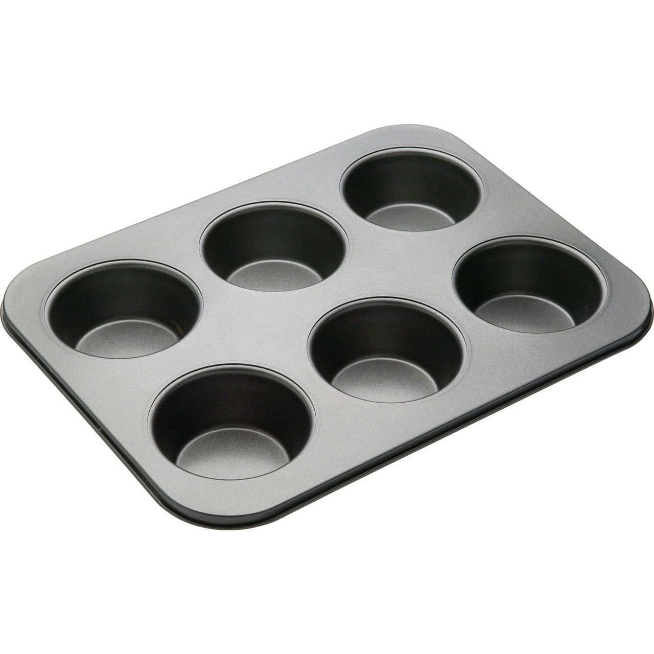 MasterCraft Non Stick American Muffin Pan 6 Cup