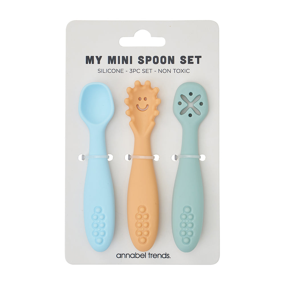 Annabel Trends Silicone Cutlery Set (3pc) Sunset