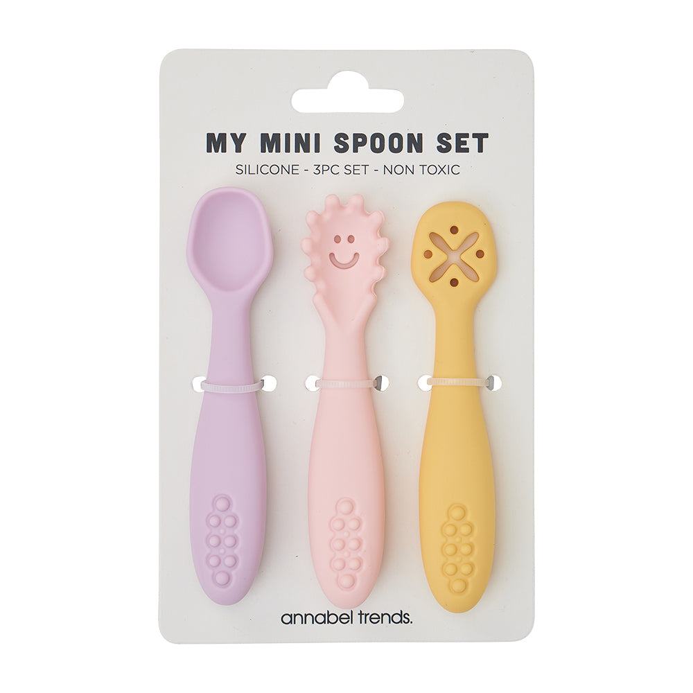 Annabel Trends Silicone Cutlery Set (3pc) Sunset