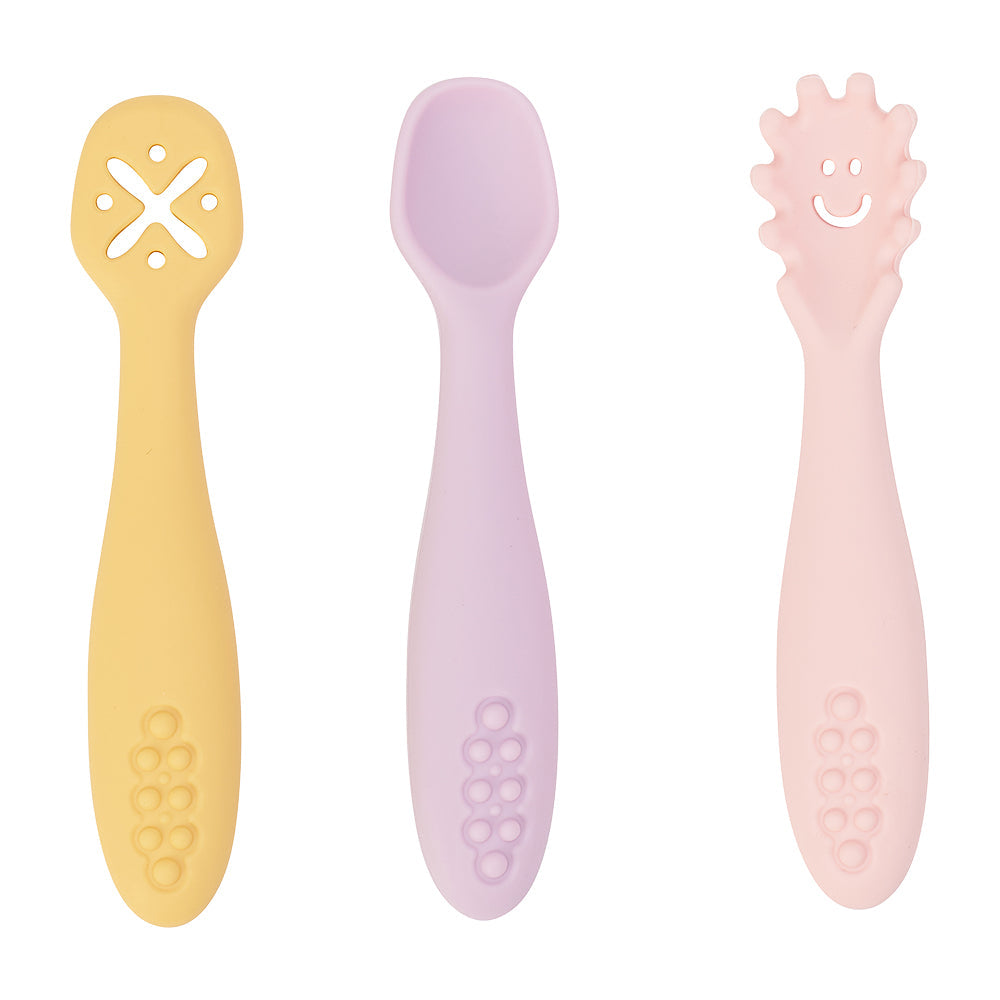 Annabel Trends Silicone Cutlery Set (3pc) Seaside