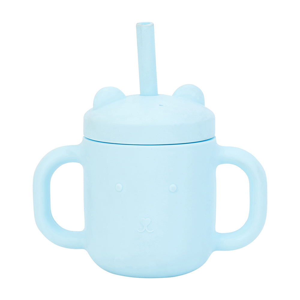 Annabel Trends Mini Sippi Bear with Handles Iced Blue