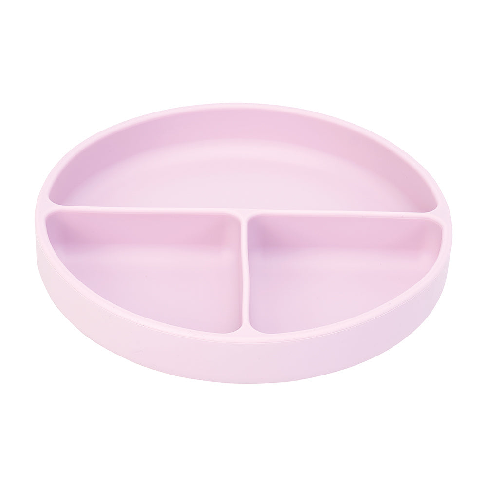 Annabel Trends Silicone Suction Divided Plate Moss