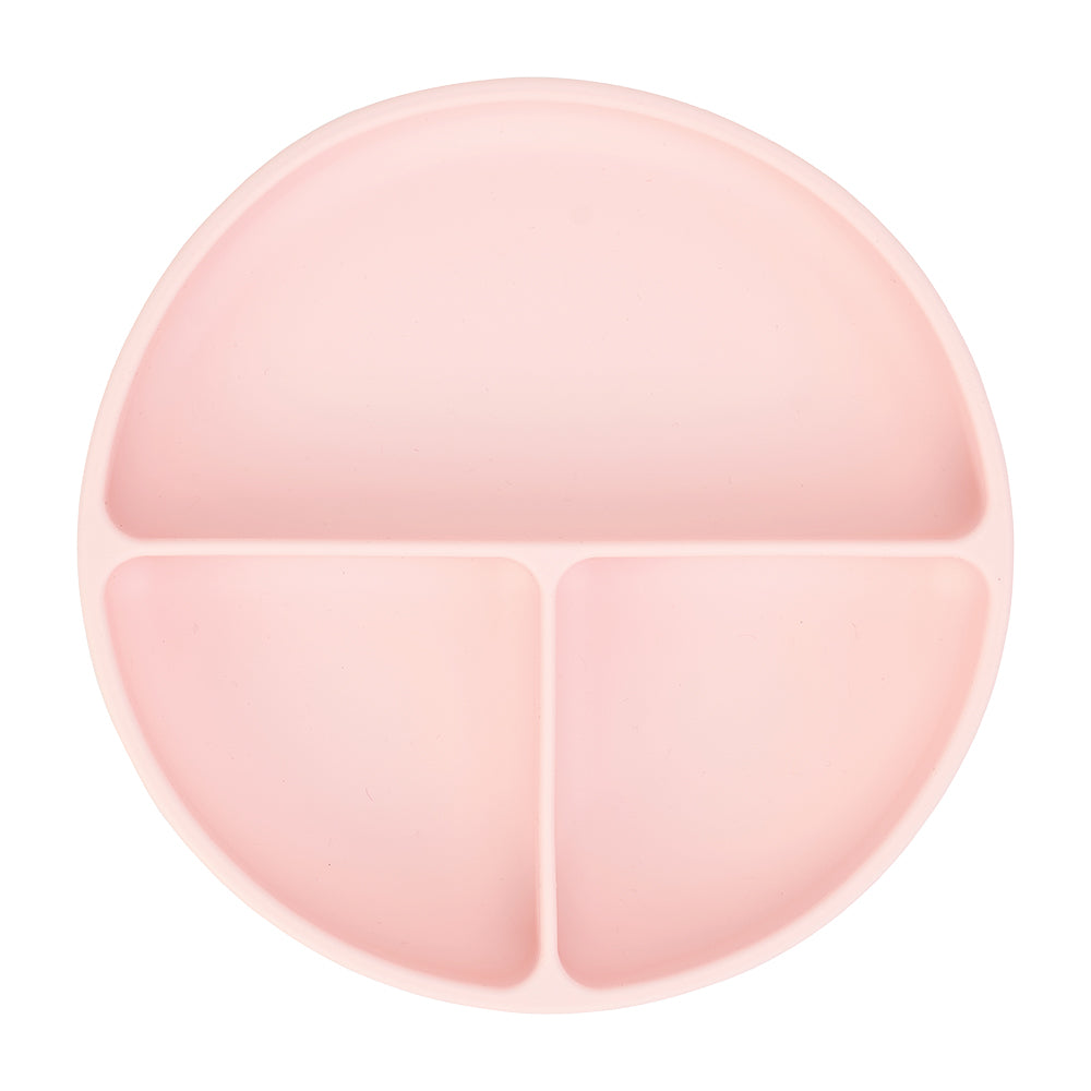 Annabel Trends Silicone Suction Divided Plate Caramel