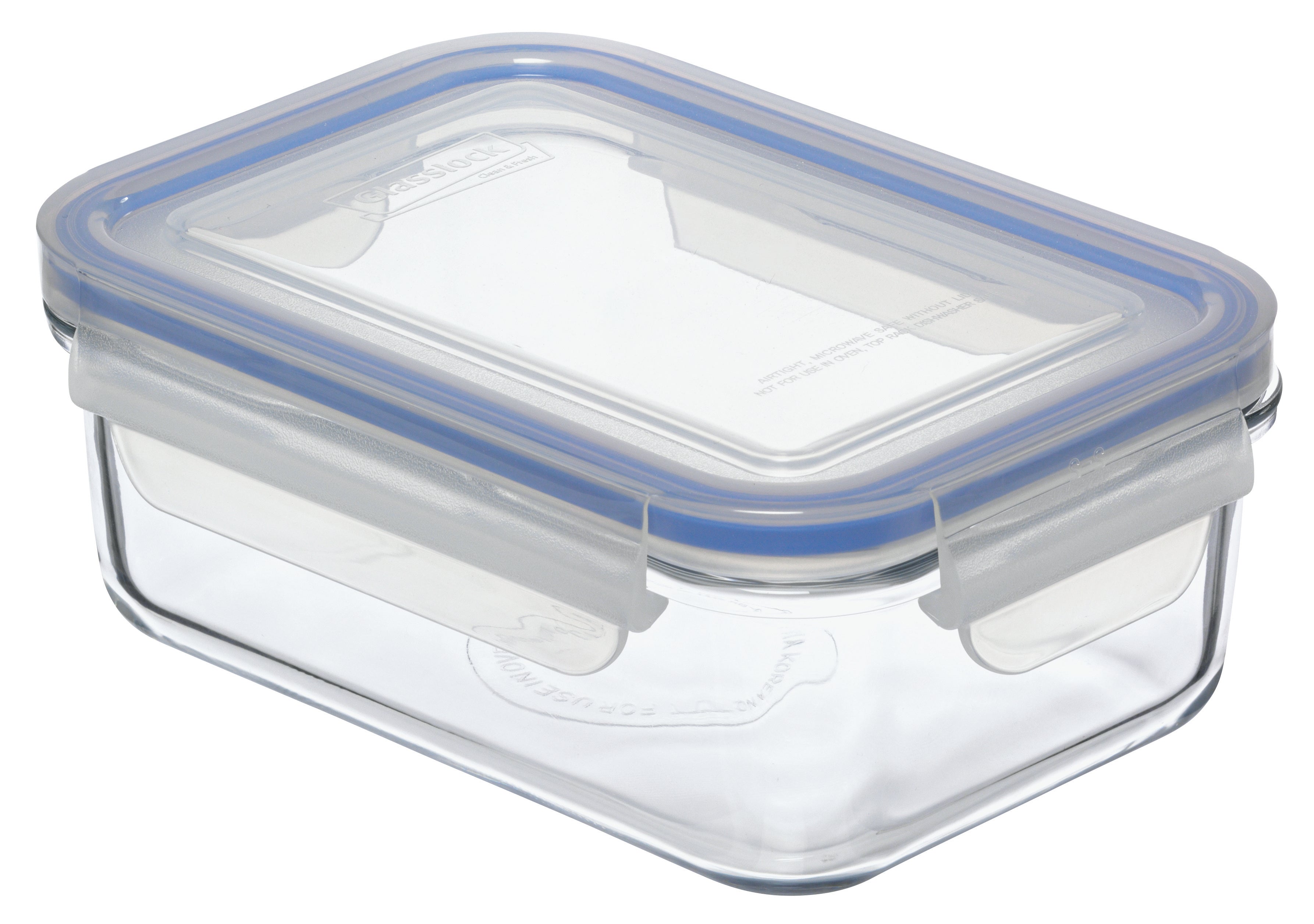 Glasslock Tempered Glass Rectangular Container 715ml