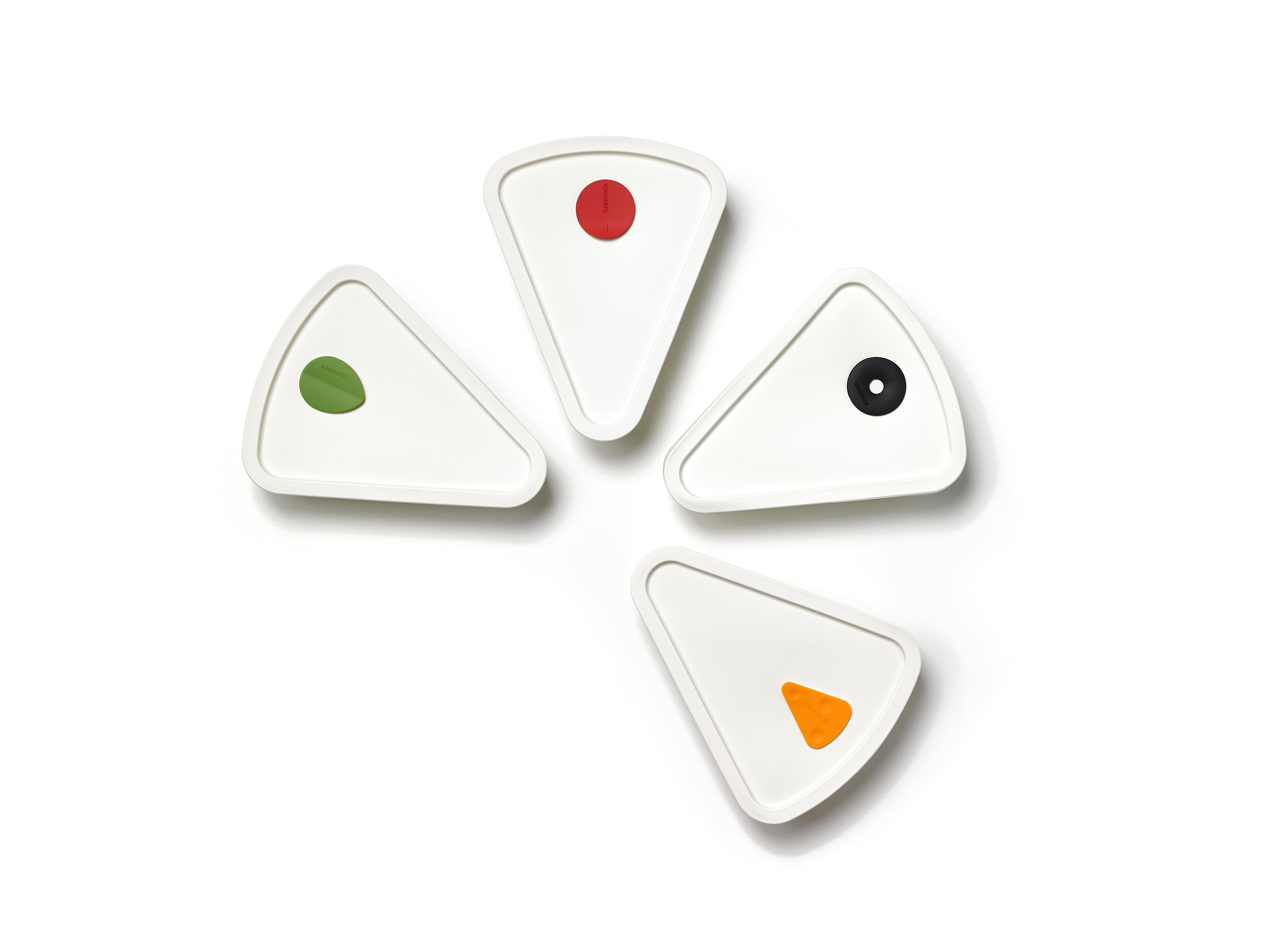 Glasslock Tempered Glass Pizza Slice Storage