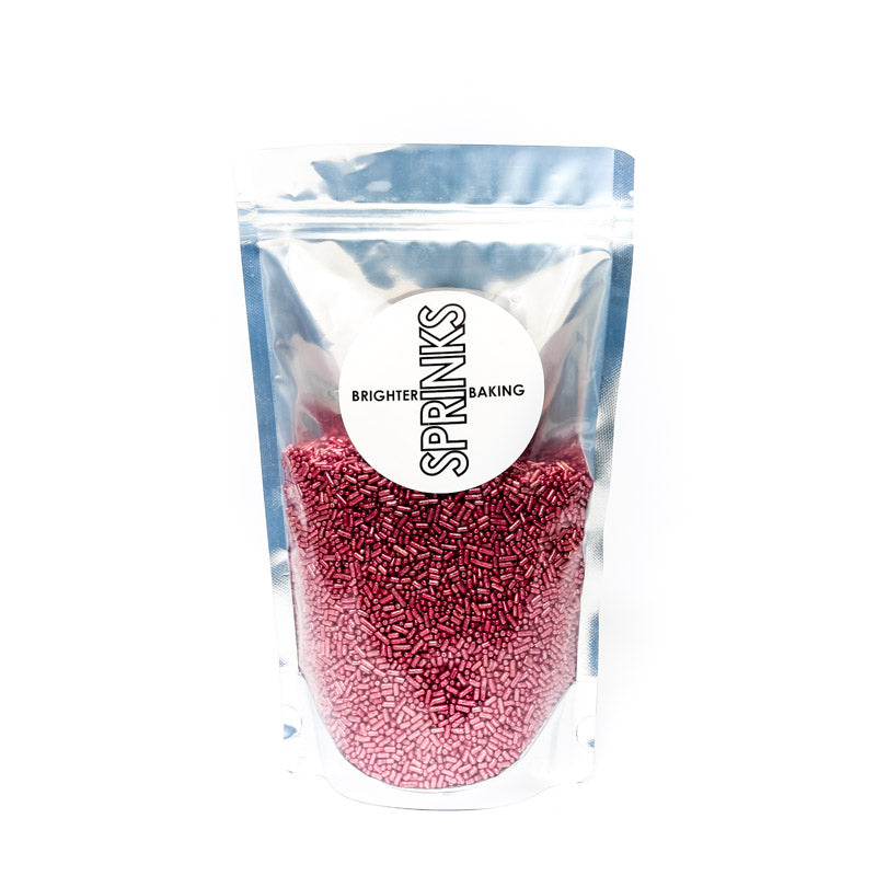 Sprinks Metallic Jimmies Pink 1mm 500g