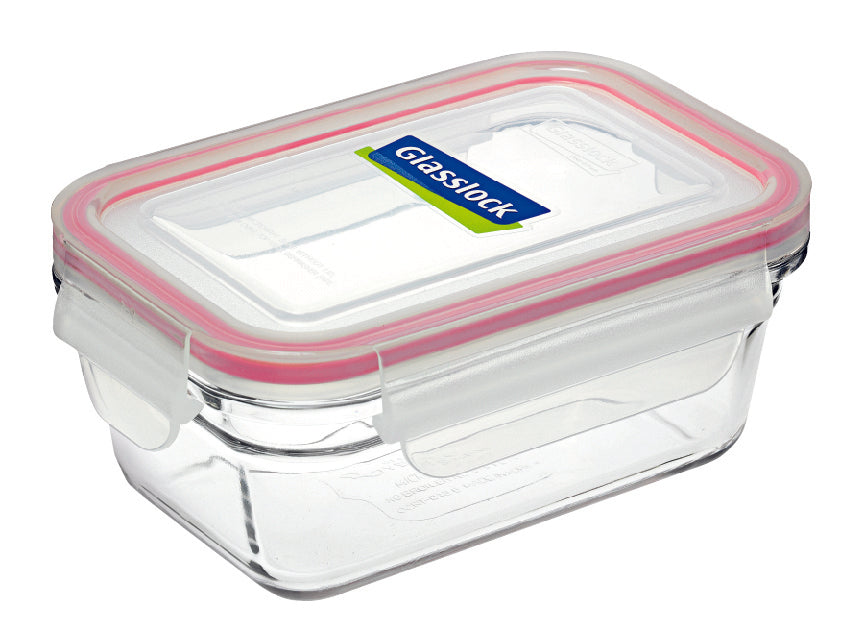 Glasslock Oven Safe Glass Rectangular Container 485ml