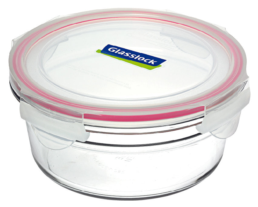 Glasslock Oven Safe Glass Round Container 450ml
