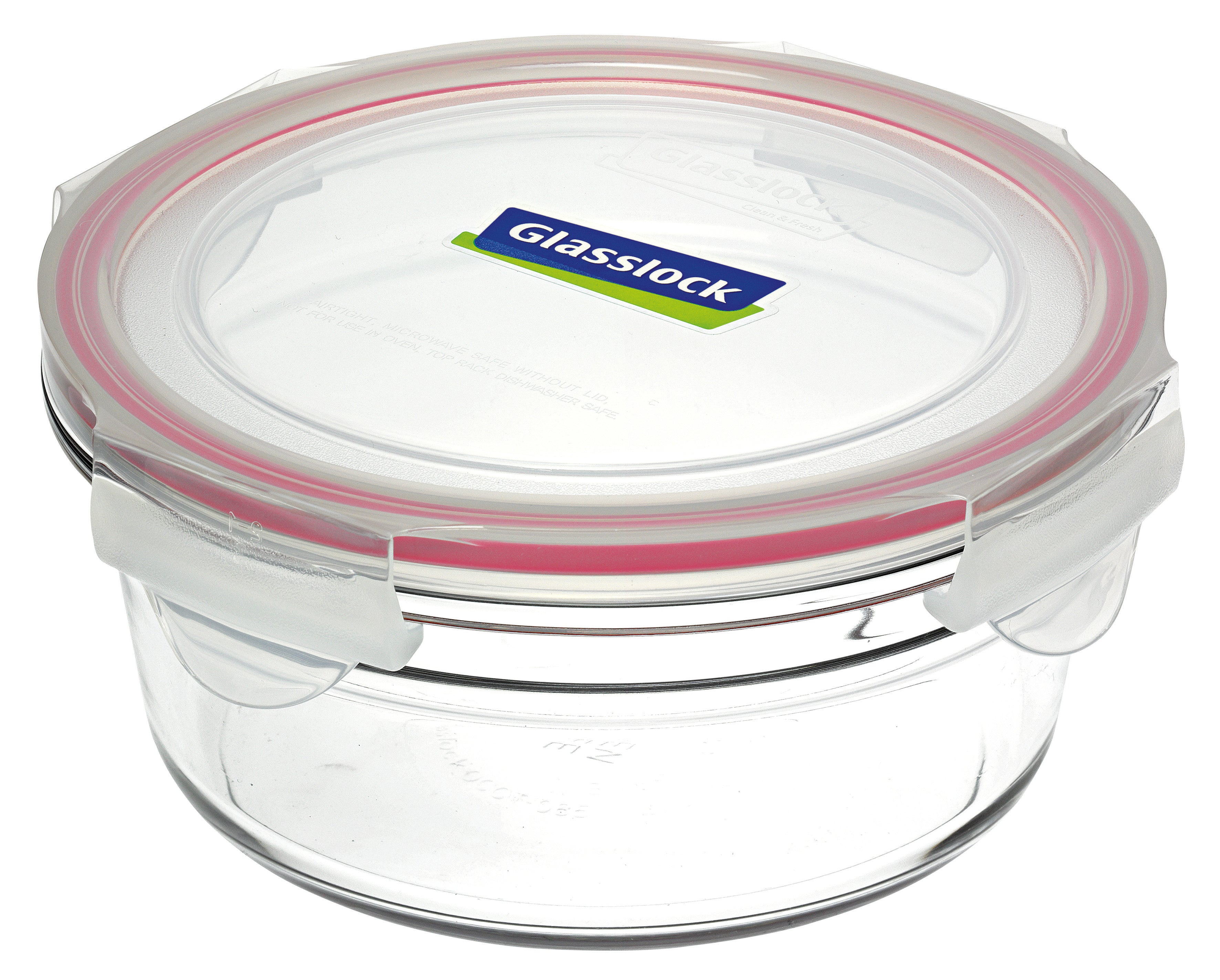 Glasslock Oven Safe Glass Round Container 850ml