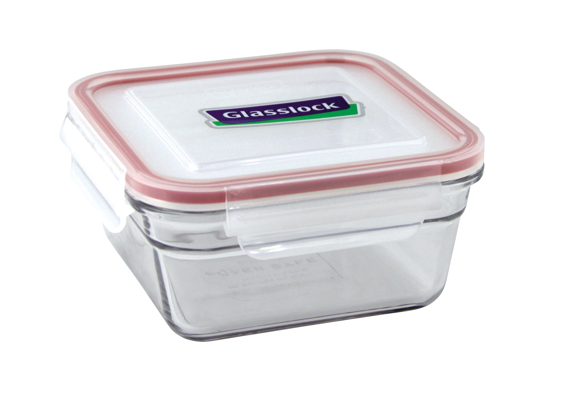Glasslock Oven Safe Glass Square Container 900ml