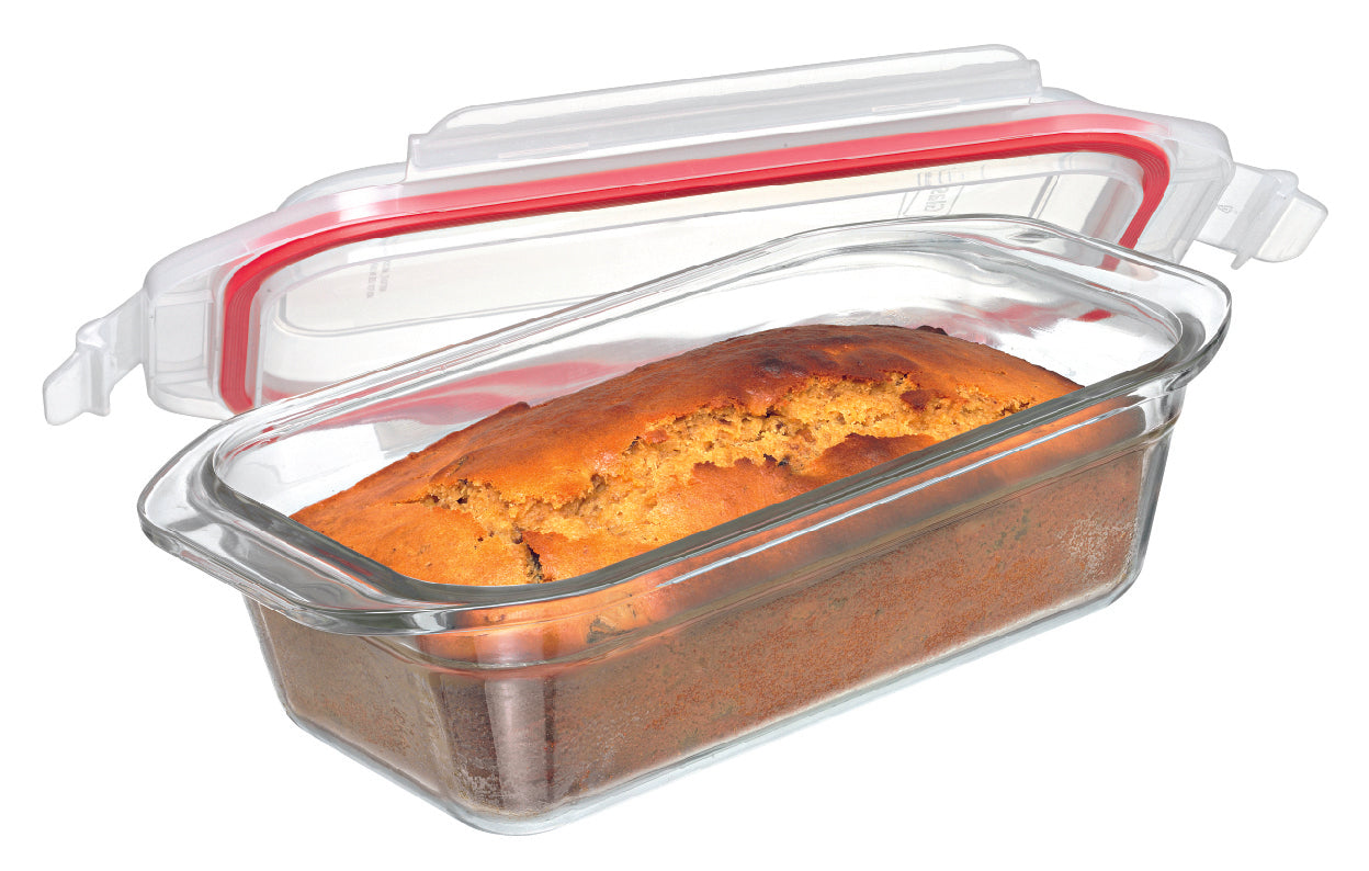 Glasslock Oven Safe Glass Loaf Baking Dish 1750ml