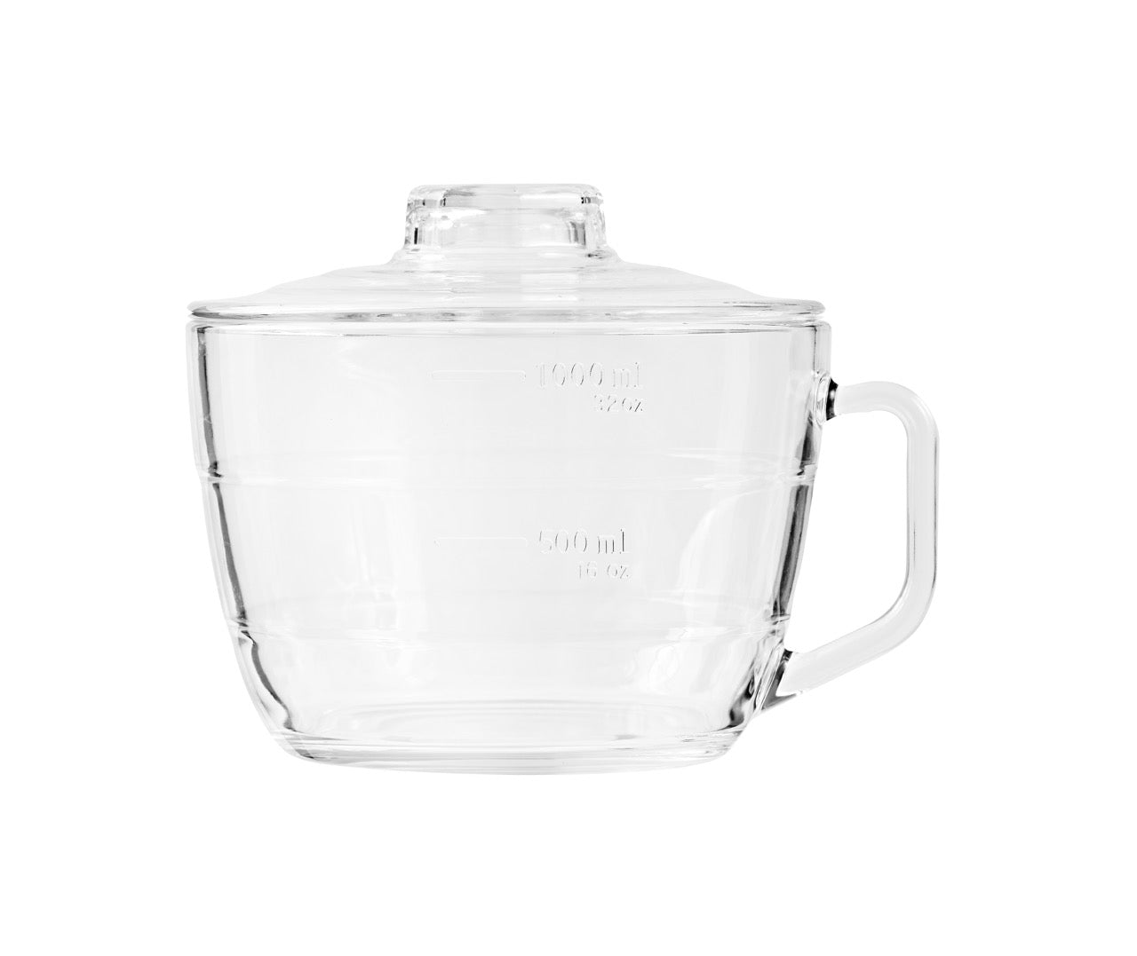 Glasslock Tempered Glass Jug with Lid 1000ml