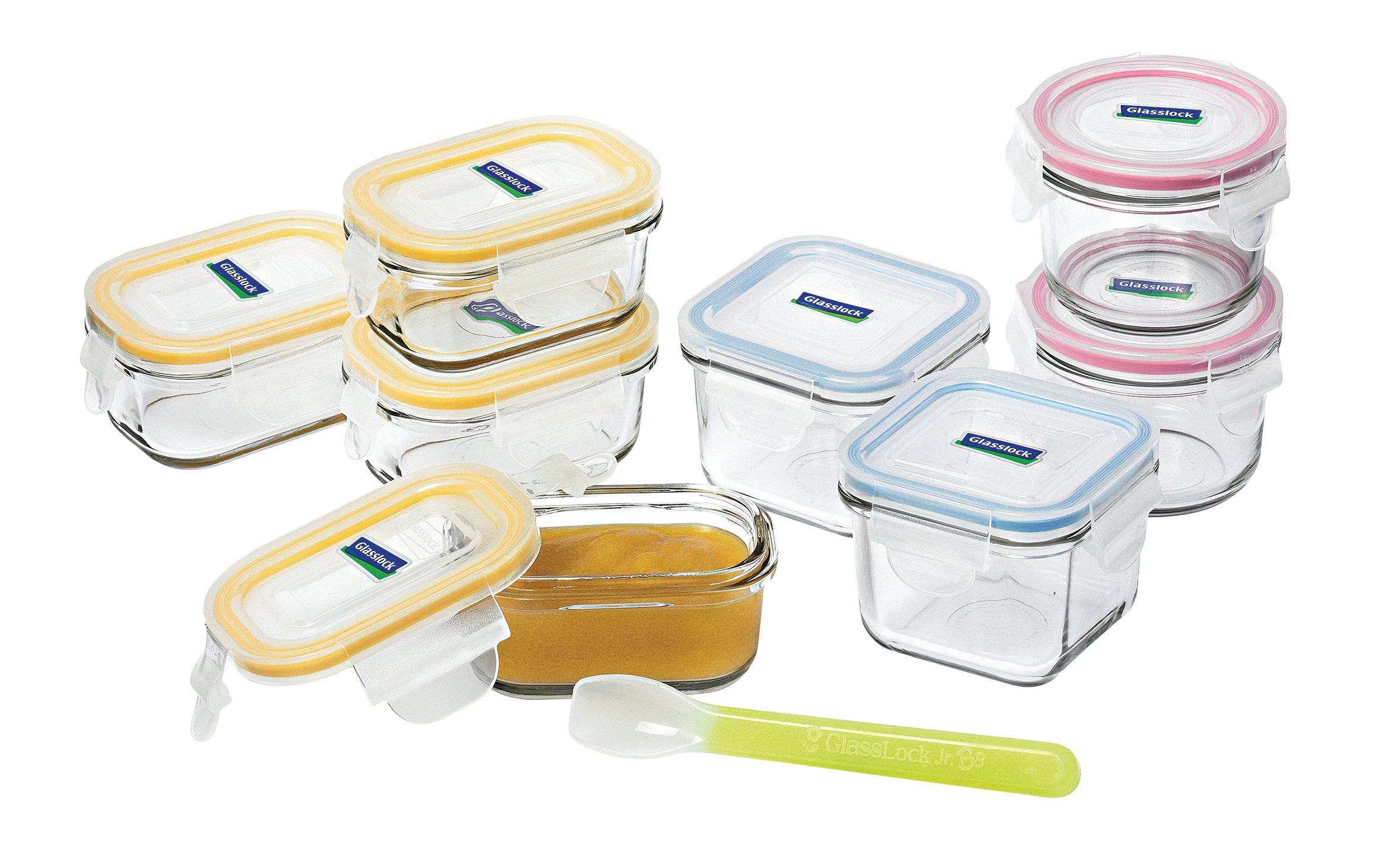 Glasslock Baby 9 Piece Container Set